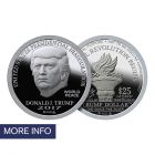 2017 Inaugural Trump Dollar Silver Brilliant Uncirculated
